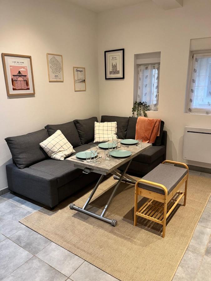 Le Remois Studio Cosy Hyper Centre Реймс Екстериор снимка
